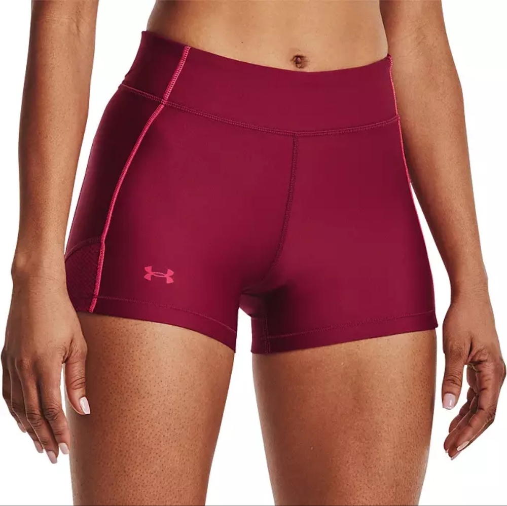 Under Armour Women's HeatGear Mid Rise Shorty